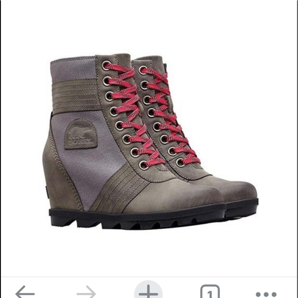Sorel lexi wedge 7.5 grey